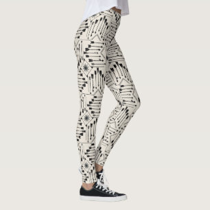 Boho Arrows en Sun V12 ID748 Leggings