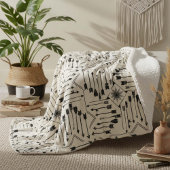 Boho Arrows en Sun V12 ID748 Sherpa Deken