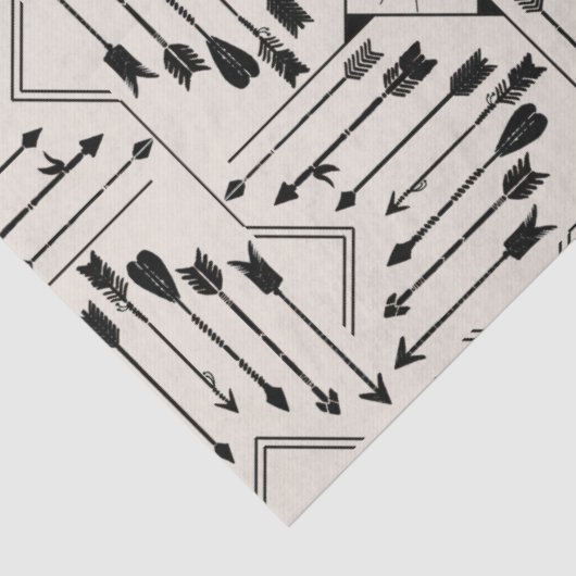 Boho Arrows en Sun V12 ID748 Tissuepapier (Detail)