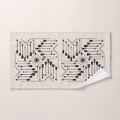 Boho Arrows en Sun V12 Sq ID748 Bad Handdoek (Handdoek)