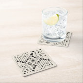 Boho Arrows en Sun V12 Sq ID748 Kartonnen Onderzetters (Insitu)