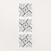 Boho Arrows en Sun V12 Sq ID748 Yogamat (Achterkant)