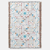 Boho Arrows en Sun V1 ID748 Deken (Voorkant Verticaal)