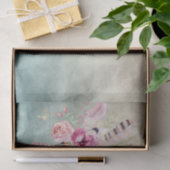 Boho Art Feathers en Flowers - Ontkoppeling Tissuepapier (Geschenk)