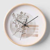 Boho Art Wall Clock - Omarm Boheemse Stijl (Voorkant)