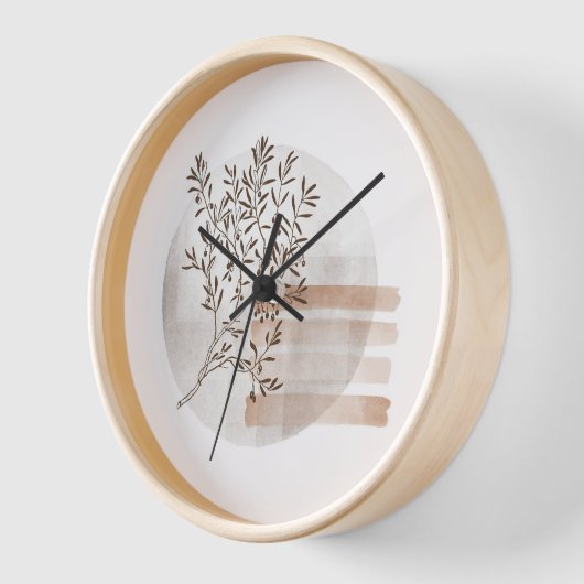 Boho Art Wall Clock - Omarm Boheemse Stijl (Hoek)