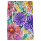 Boho Aster Bloemen Bloemstuk Medium Cadeauzakje (Voorkant)