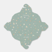 Boho Autumn Baby shower gepersonaliseerd Bedankdoosjes (Uitgevouwen)