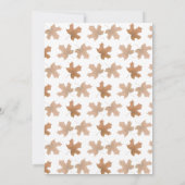 Boho Autumn Bubble & Brews Couples Shower Kaart (Achterkant)