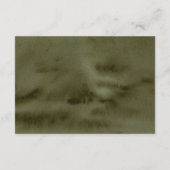 Boho Autumn Floral Wedding Accommodations Kaart (Achterkant)