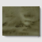 Boho Autumn Floral Wedding Gastenboek (Achterkant)