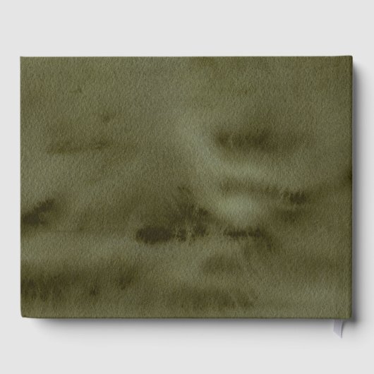 Boho Autumn Floral Wedding Gastenboek (Achterkant)