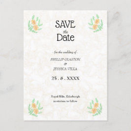 Boho Autumn Flowers Briefkaart