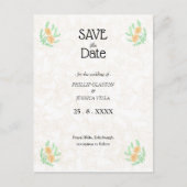 Boho Autumn Flowers Briefkaart (Voorkant)