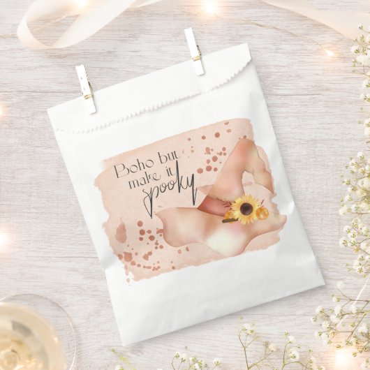 Boho Autumn Quote Bedankzakje (Geknipt)