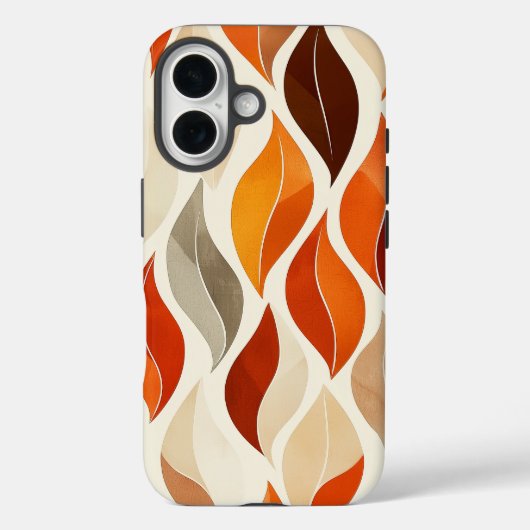 Boho Autumn verlaat telefoonhoesje Case-Mate iPhone Case (Achterkant)