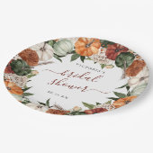 Boho Autumn Vrijgezellenfeest Papieren Bordje (Gekanteld)