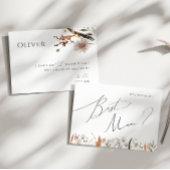 Boho Autumn Wildflower | Kaart voorstel beste man