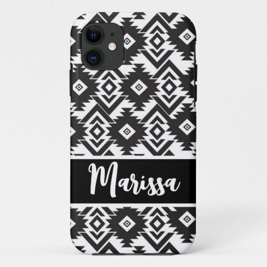 Boho Aztec Persoonlijke telefoondekking, alle tele Case-Mate iPhone Case (Achterkant)