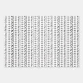 Boho Aztec Thleline Art Sun One 1e verjaardag Inpakpapier Vel (Voorkant)