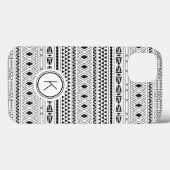 Boho Aztec Tribal Pattern Case-Mate iPhone Case (Achterkant (horizontaal))
