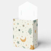 Boho Baby Adoptie Douche – Maan en Sterren Bedankdoosjes (Geopend)