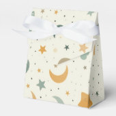 Boho Baby Adoptie Douche – Maan en Sterren Bedankdoosjes (Voorkant Zijde)