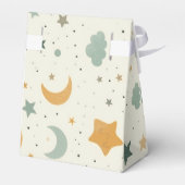 Boho Baby Adoption Shower – Moon and Stars Bedankdoosjes (Achterkant)