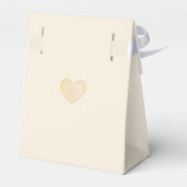 Boho Baby Beige Waterverf Rainbow Favor Box Bedankdoosjes (Achterkant)