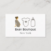Boho Baby Boutique New York Visitekaartje (Voorkant)