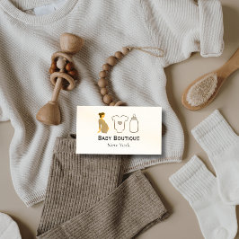 Boho Baby Boutique New York Visitekaartje