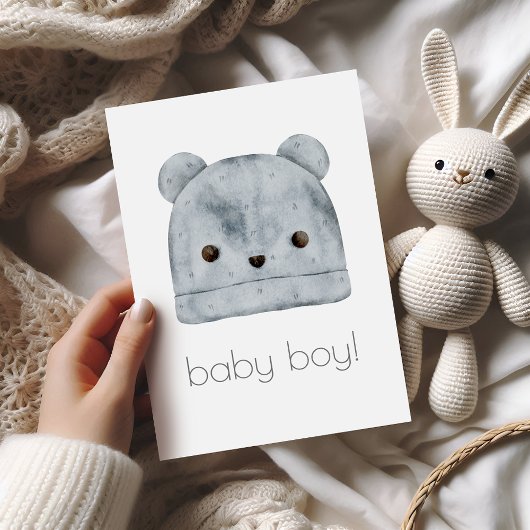 Boho Baby Boy Gefeliciteerd Kaart
