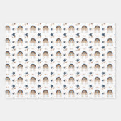 Boho Baby Boy Patroon Inpakpapier Vel (Voorkant)