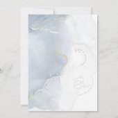 BOHO Baby BoyTeal en Dusty Blue Dreamweaver Kaart (Achterkant)