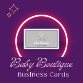 Boho Baby Carriage Boutique New York Visitekaartje