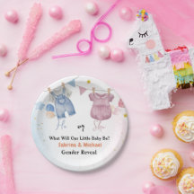 Boho Baby Clotheline Gender Reveal Party