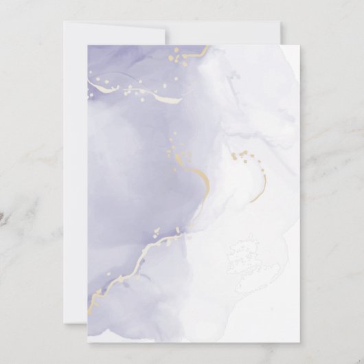 BOHO Baby Girl Amethyst Dusty Roos Dreamweaver Kaart (Achterkant)