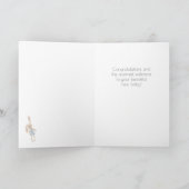 Boho Baby Girl Gefeliciteerd Kaart (Binnen)