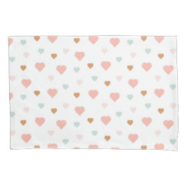 Boho baby girl pastel houdt van hart kussensloop