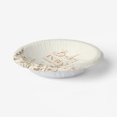 Boho Baby in Bloom Wildflower Baby shower Papieren Kommen (Gebogen)