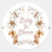 Boho Baby in Bloom Wildflower Baby shower