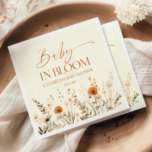 Boho Baby in Bloom Wildflower Baby shower