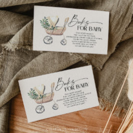 Boho Baby Kinderwagen Genderneutrale Boeken voor B Informatiekaartje