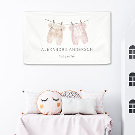 Boho Baby Kleding Waterverf Babysitter Promo Spandoek