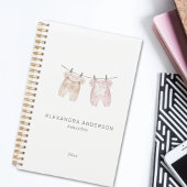 Boho Baby Kleding Waterverf Babysitter Service Planner