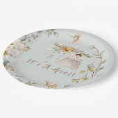 Boho Baby Meisje Jurk Outfit Papieren Bordje (Gekanteld)