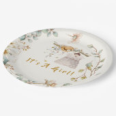 Boho Baby Meisje Jurk Outfit Papieren Bordje (Gekanteld)