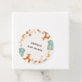 Boho Baby Meisje Kleding Baby shower Bedankjes Labels (In situ)