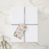 Boho Baby Meisje Kleding Baby shower Cadeaulabel (Met Touw)