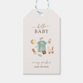 Boho Baby Meisje Kleding Baby shower Cadeaulabel